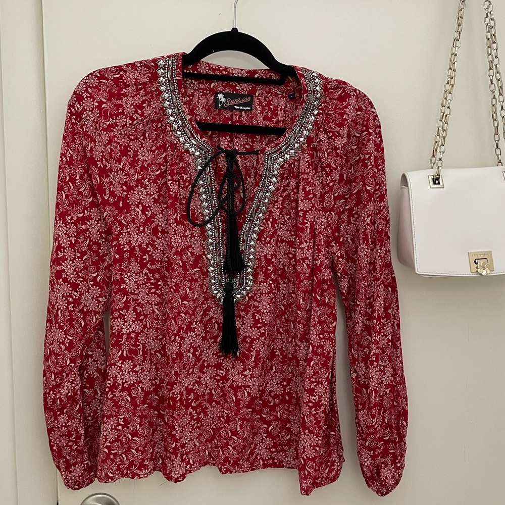 The Kopples Top 100% silk